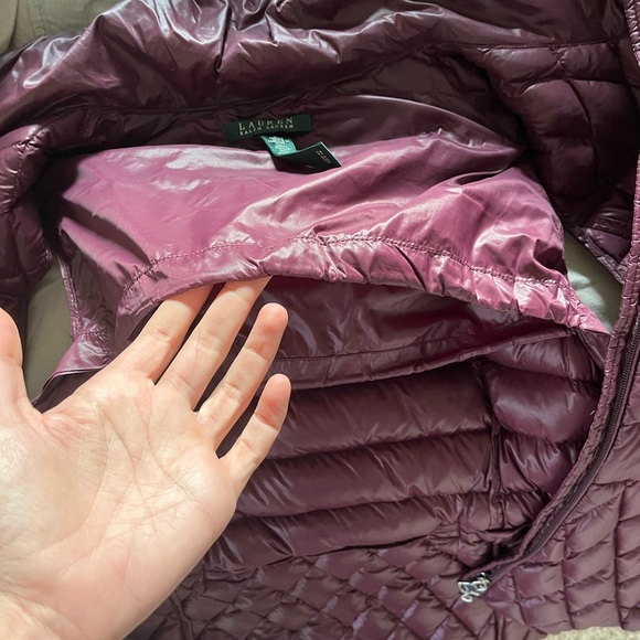 Lauren Ralph Lauren Womens Packable Down Filled Puffer Vest | size S - Picture 4 of 6